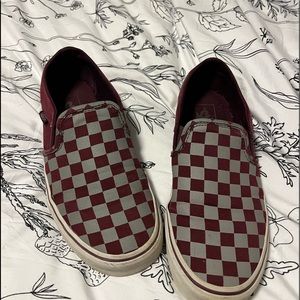 Womens Checkered Vans
